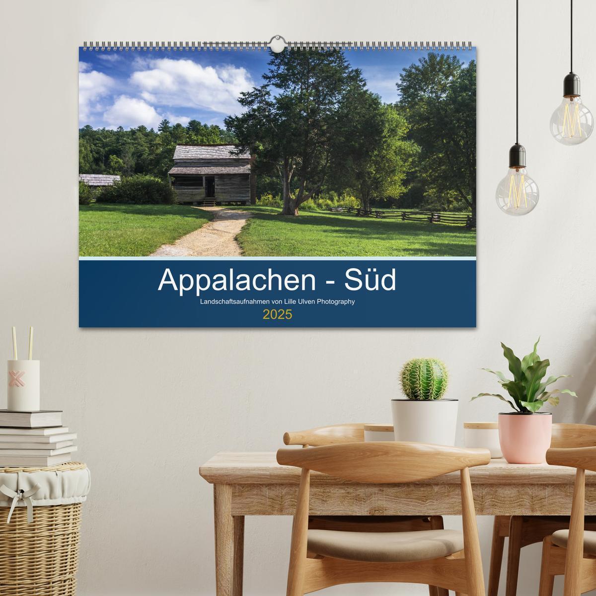 Bild: 9783435724864 | Appalachen - Süd (Wandkalender 2025 DIN A2 quer), CALVENDO...