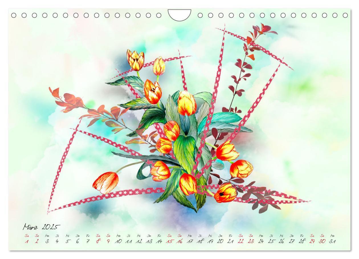 Bild: 9783435318407 | Zauberhaftes Ikebana (Wandkalender 2025 DIN A4 quer), CALVENDO...