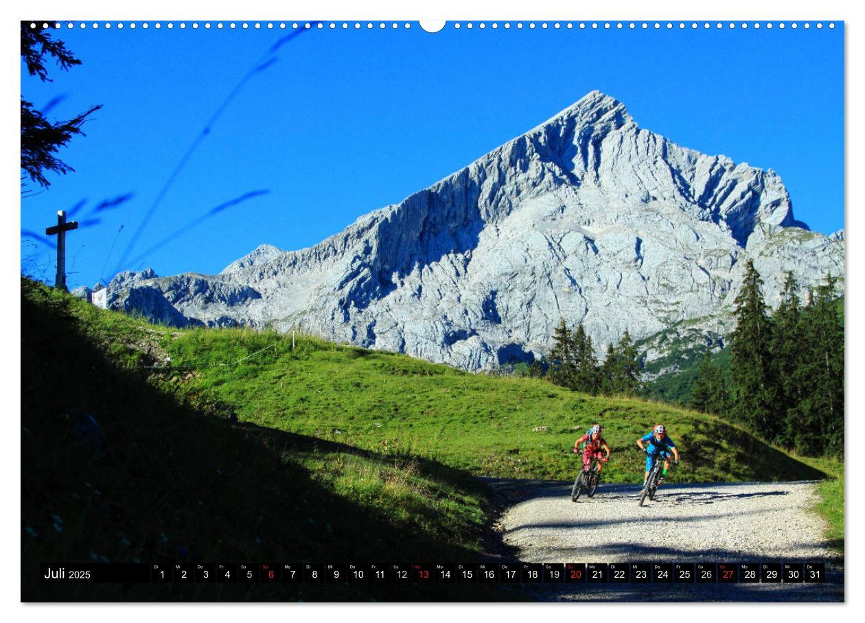 Bild: 9783435348343 | Mountainbike Traumpfade (hochwertiger Premium Wandkalender 2025 DIN...