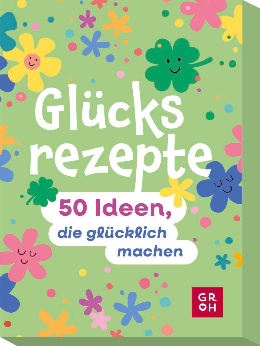 Cover: 4036442012901 | Glücksrezepte | Groh Verlag | Box | Schachtel | 51 S. | Deutsch | 2024