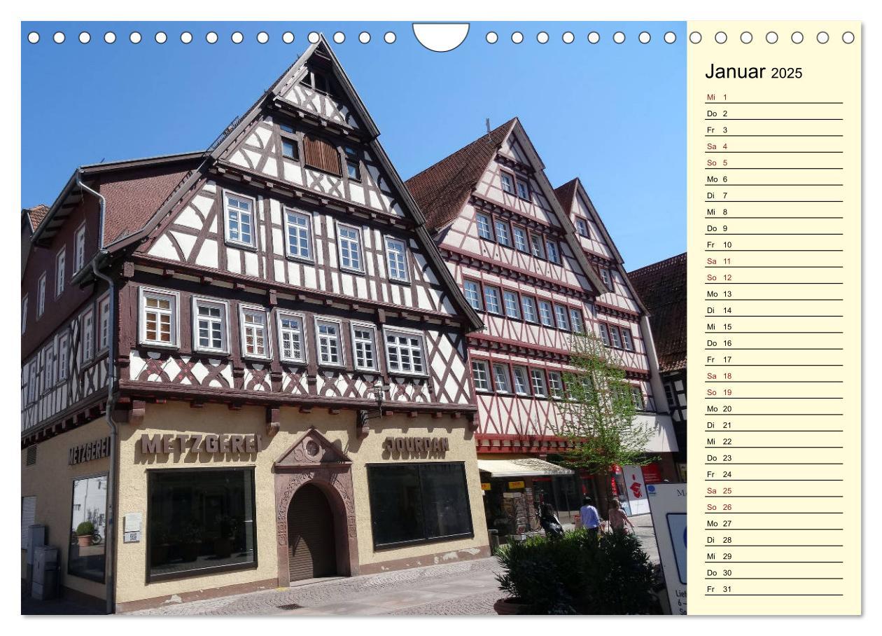 Bild: 9783435285921 | Calw erleben (Wandkalender 2025 DIN A4 quer), CALVENDO Monatskalender