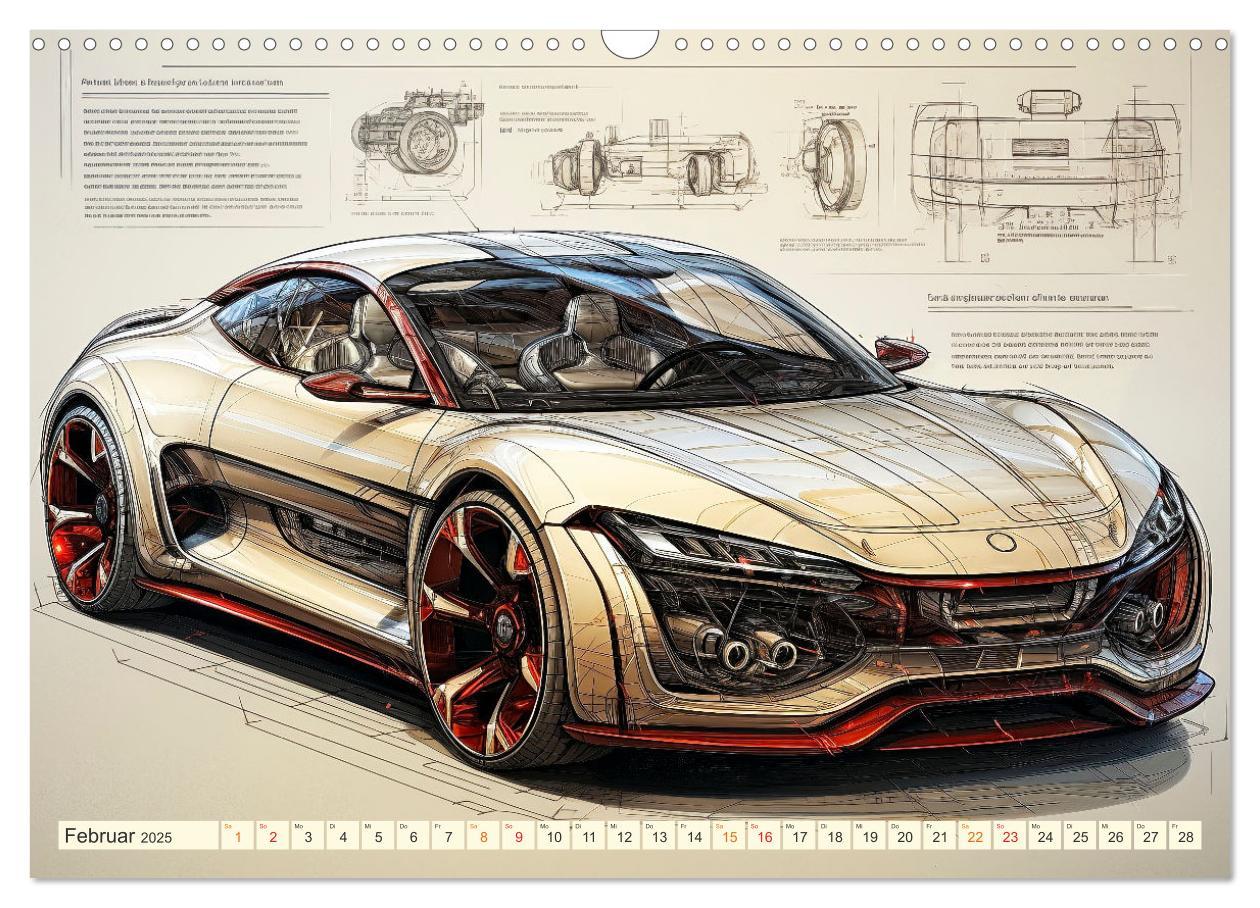 Bild: 9783383878916 | Blickpunkt Auto Design Zukunft (Wandkalender 2025 DIN A3 quer),...