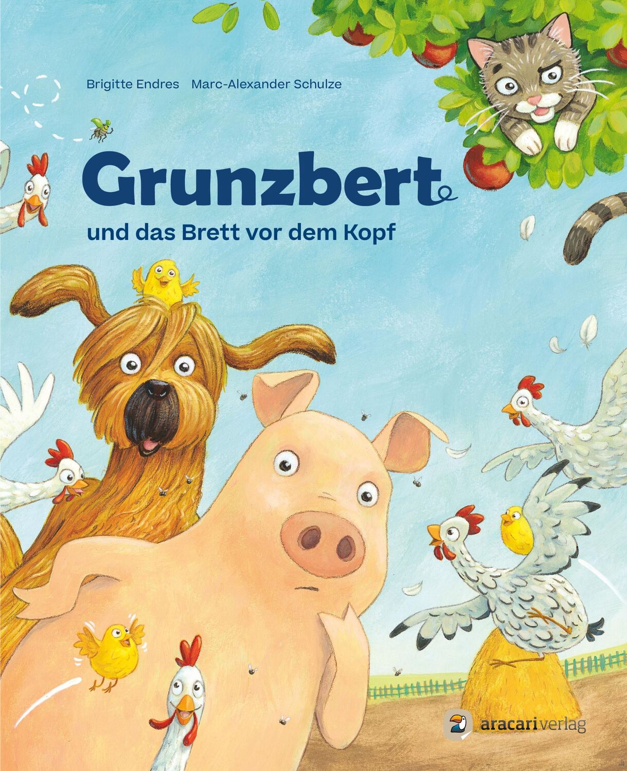 Cover: 9783907114384 | Grunzbert und das Brett vor dem Kopf | Brigitte Endres | Taschenbuch