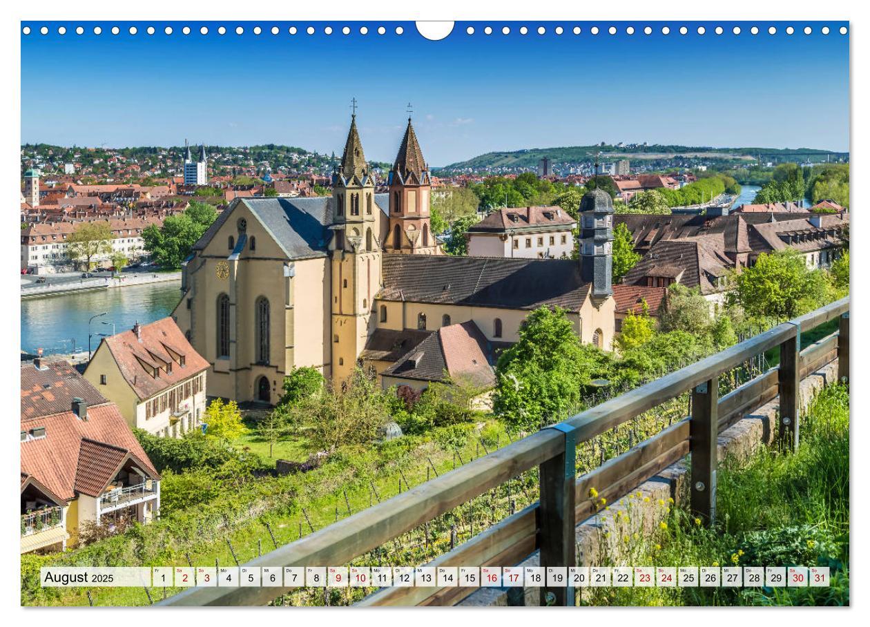 Bild: 9783435448227 | WÜRZBURG Historisches Stadtherz (Wandkalender 2025 DIN A3 quer),...