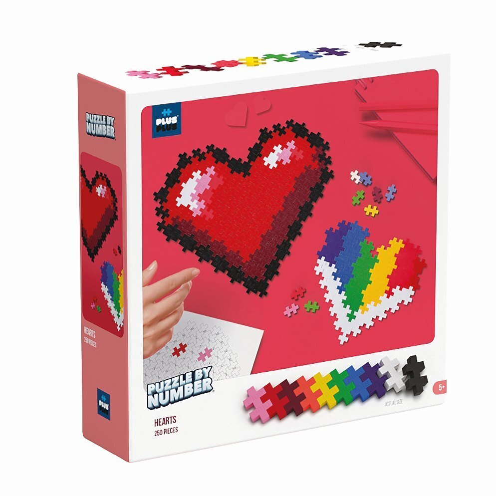 Cover: 5710409106900 | 250 Kreativ Bausteine Puzzle Herz | Stück | 2022 | Plus-Plus