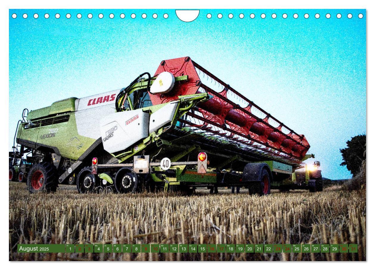 Bild: 9783435239085 | Landwirtschaft - Giganten im Kornfeld (Wandkalender 2025 DIN A4...