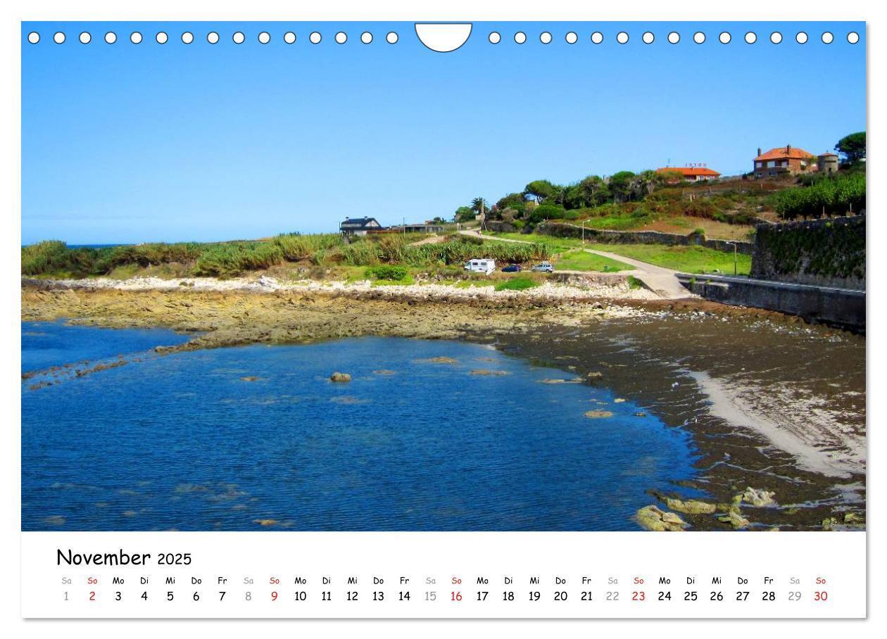 Bild: 9783435558247 | Jakobsweg - Camino Portugues (Wandkalender 2025 DIN A4 quer),...