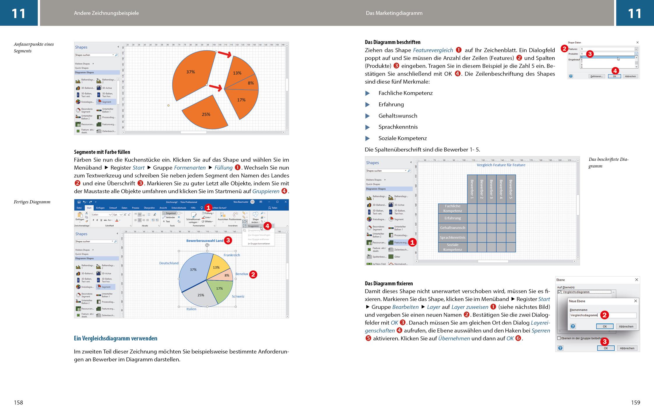 Bild: 9783832803506 | Visio 2019, 2016 und 2013 | Mammel Holger | Taschenbuch | 288 S.