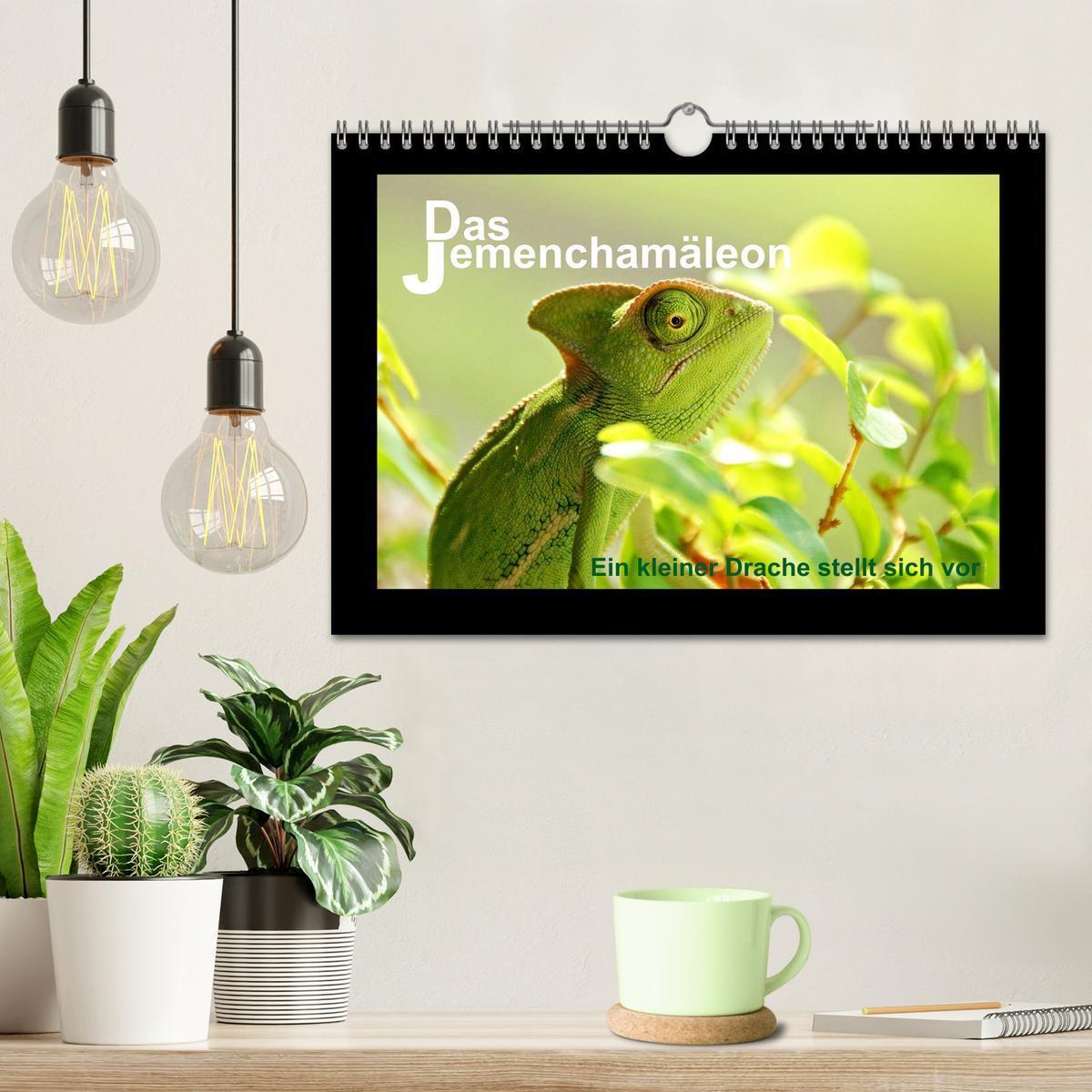 Bild: 9783435759347 | Das Jemenchamäleon (Wandkalender 2025 DIN A4 quer), CALVENDO...