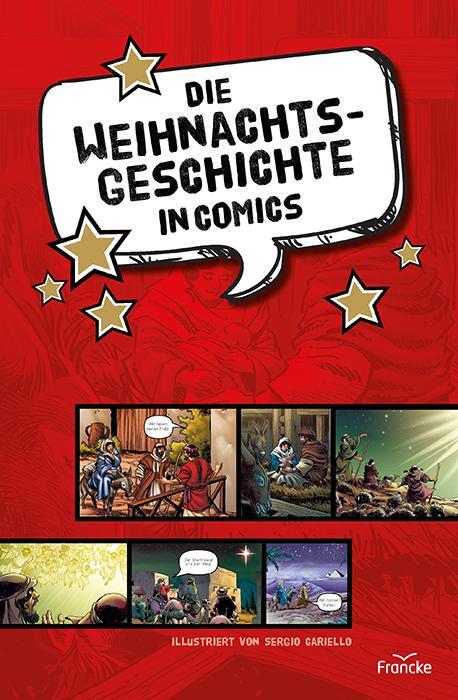 Cover: 9783963623677 | Die Weihnachtsgeschichte in Comics | Steffi Baltes | Broschüre | 24 S.