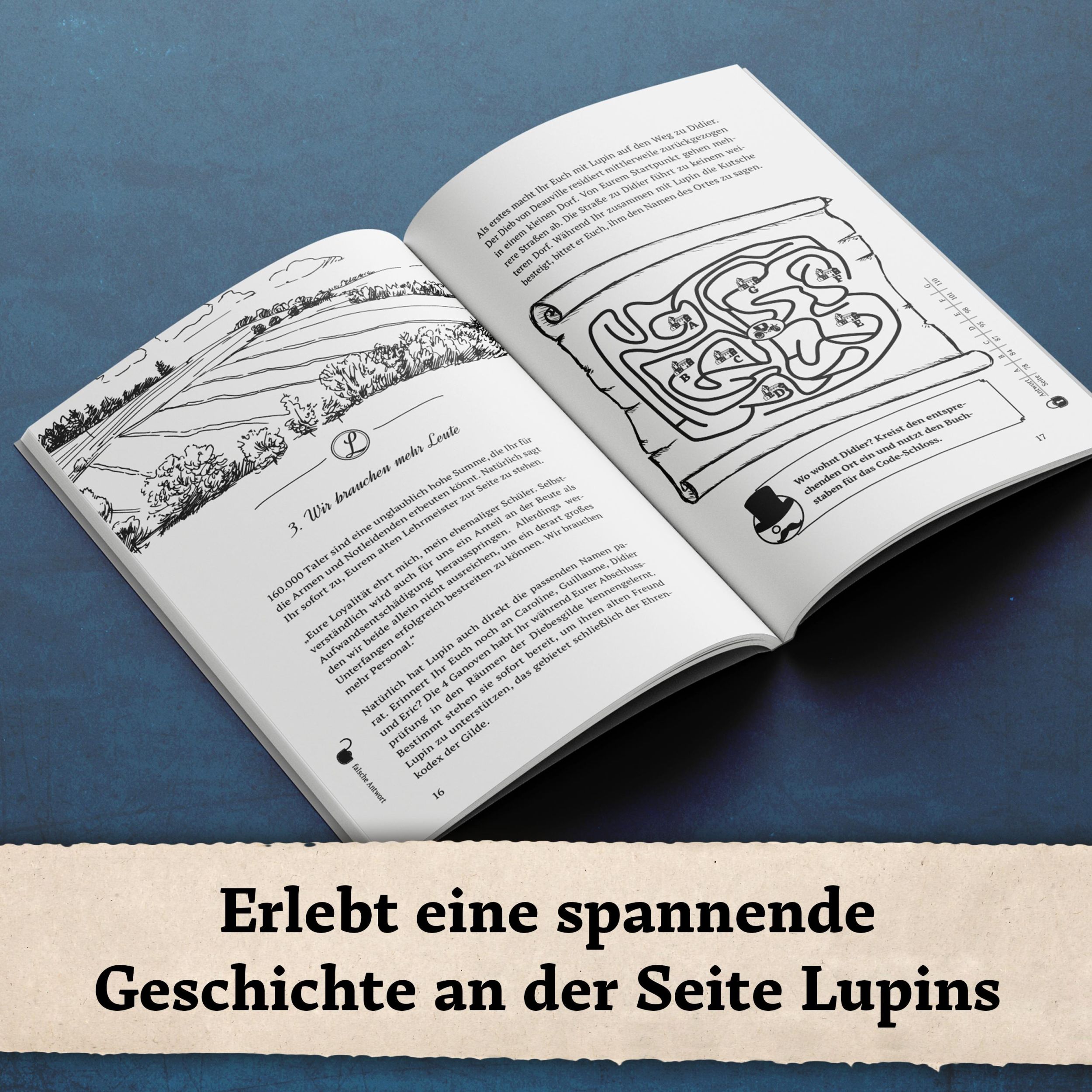 Bild: 9783985610280 | Das Rätselbuch des Arsène Lupin 2: Der Coup des Meisterdiebs | Jess