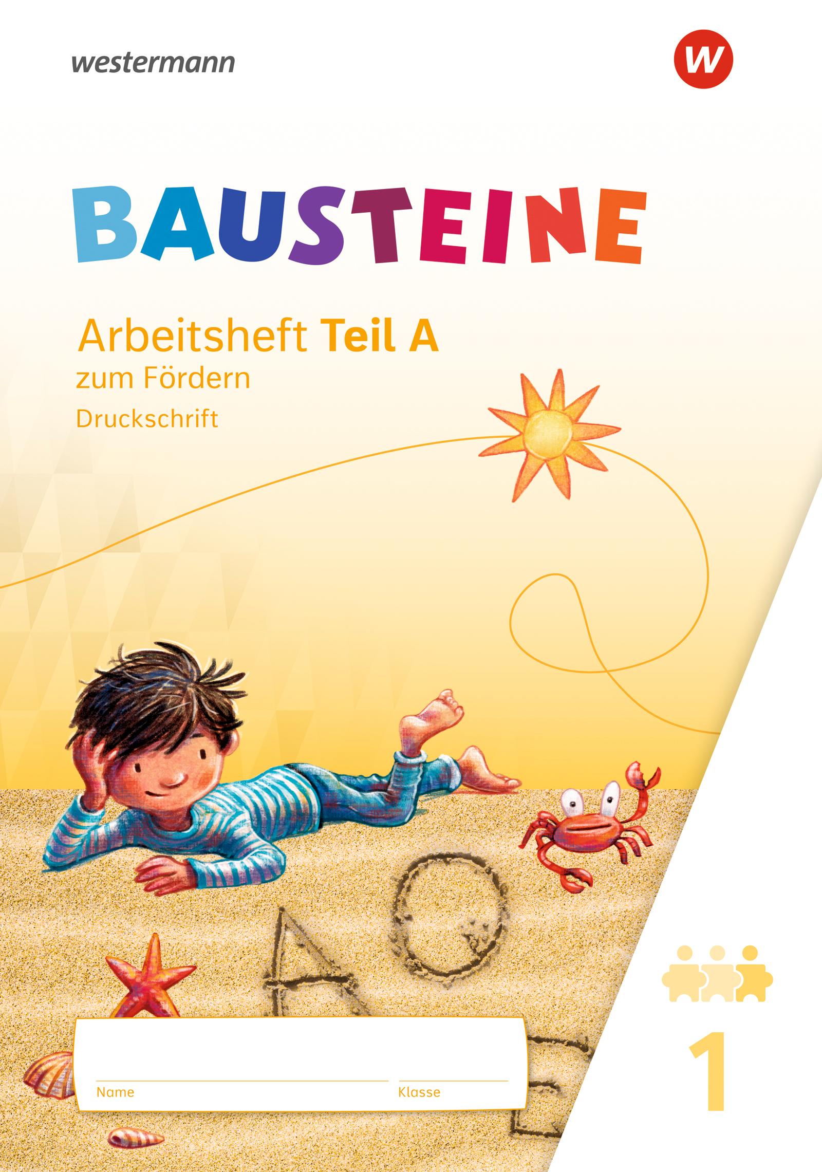 Cover: 9783141373110 | BAUSTEINE Fibel - Ausgabe 2021 | Arbeitsheft zum Fördern DS | Bruhn