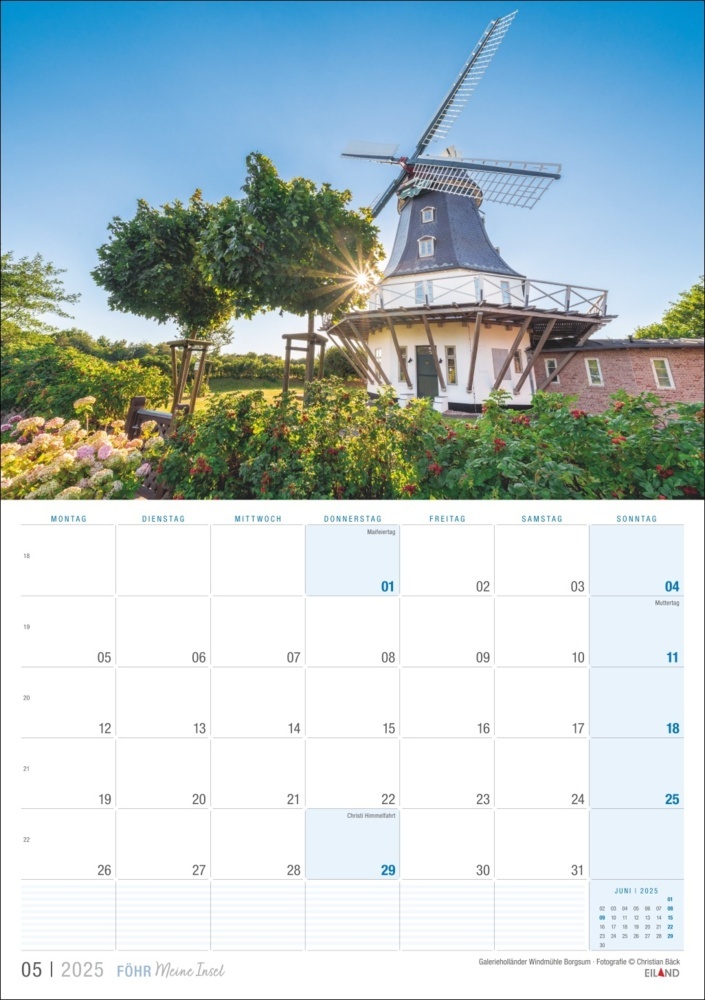 Bild: 9783964023452 | Föhr ...meine Insel Kalender 2025 | Kalender | 13 S. | Deutsch | 2025