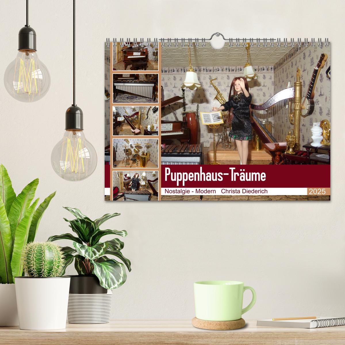 Bild: 9783435046683 | Puppenhaus-Träume (Wandkalender 2025 DIN A4 quer), CALVENDO...