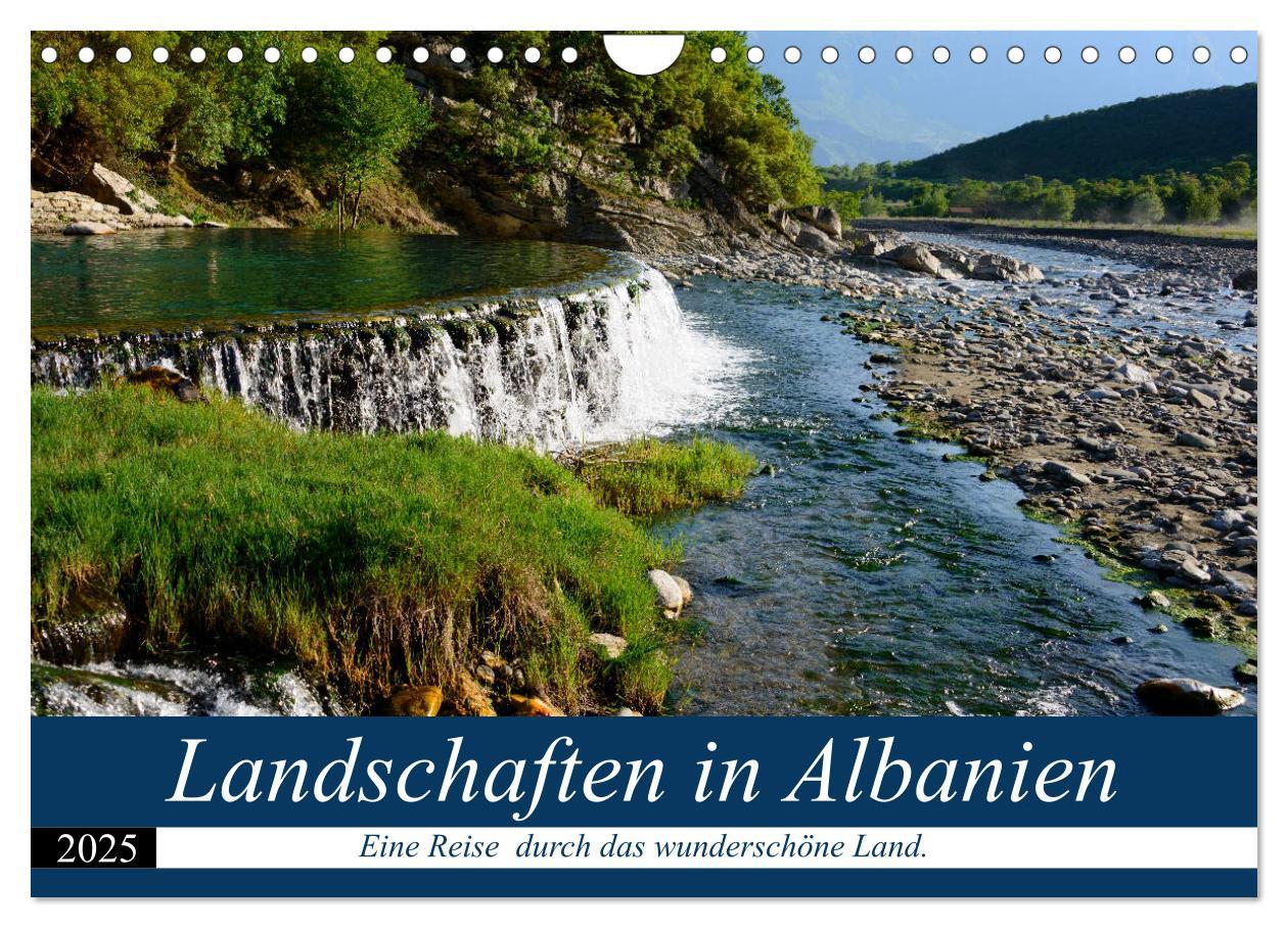 Cover: 9783435306800 | Landschaften in Albanien (Wandkalender 2025 DIN A4 quer), CALVENDO...