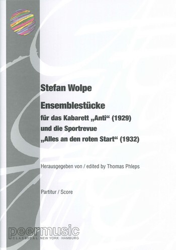 Cover: 9790501871049 | Ensemblestücke für 3 Bläser, Schlagzeug und 2 Klaviere Partitur