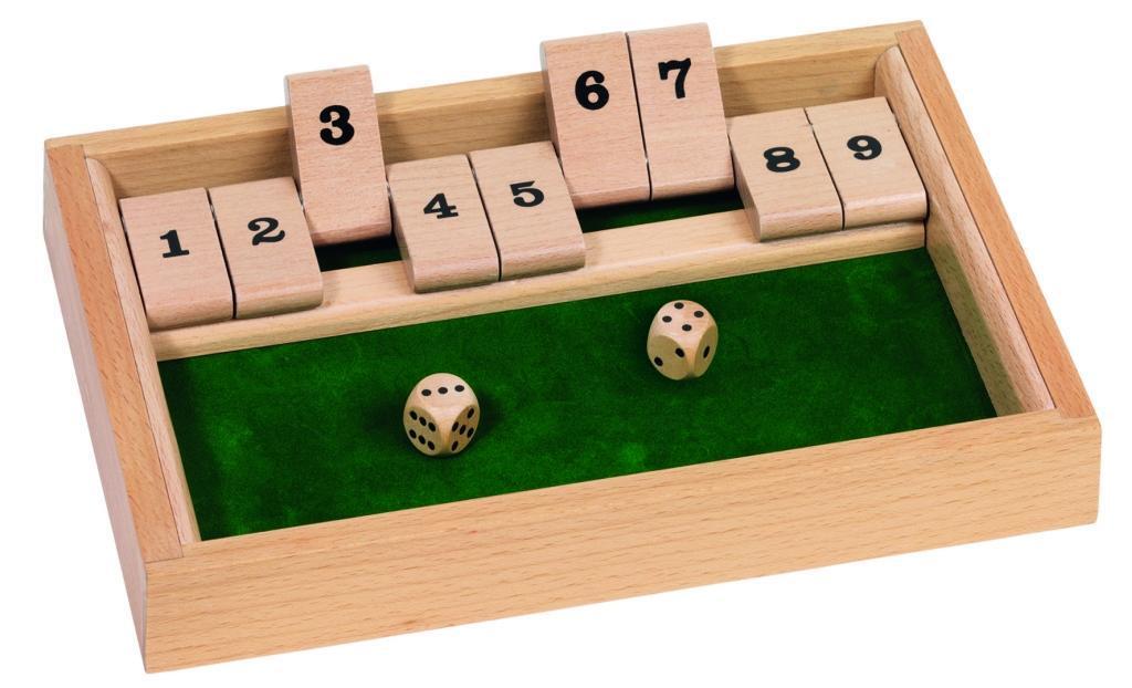 Cover: 4013594090759 | Würfelspiel Shut the box | Spiel | Goki | Deutsch | 2019