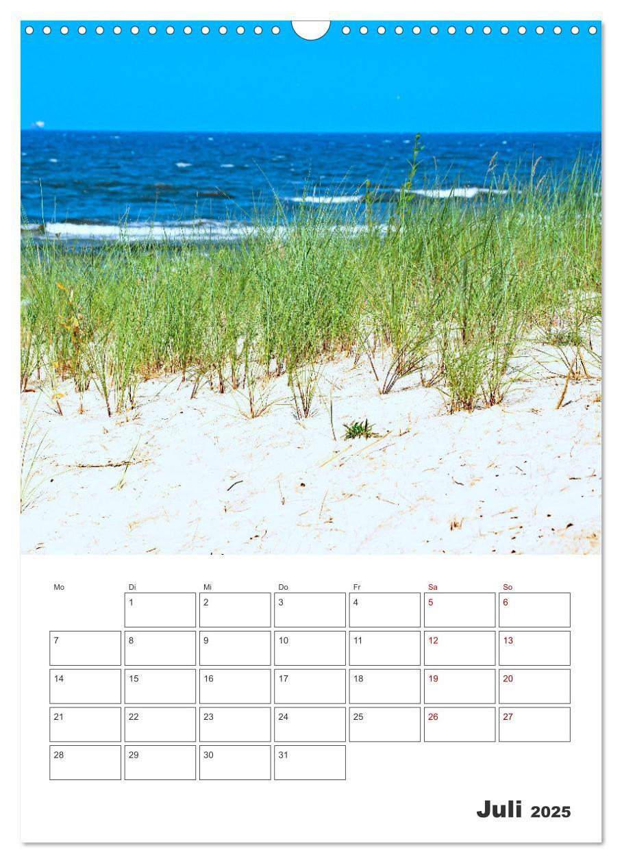 Bild: 9783435918232 | Usedom - Terminplaner (Wandkalender 2025 DIN A3 hoch), CALVENDO...