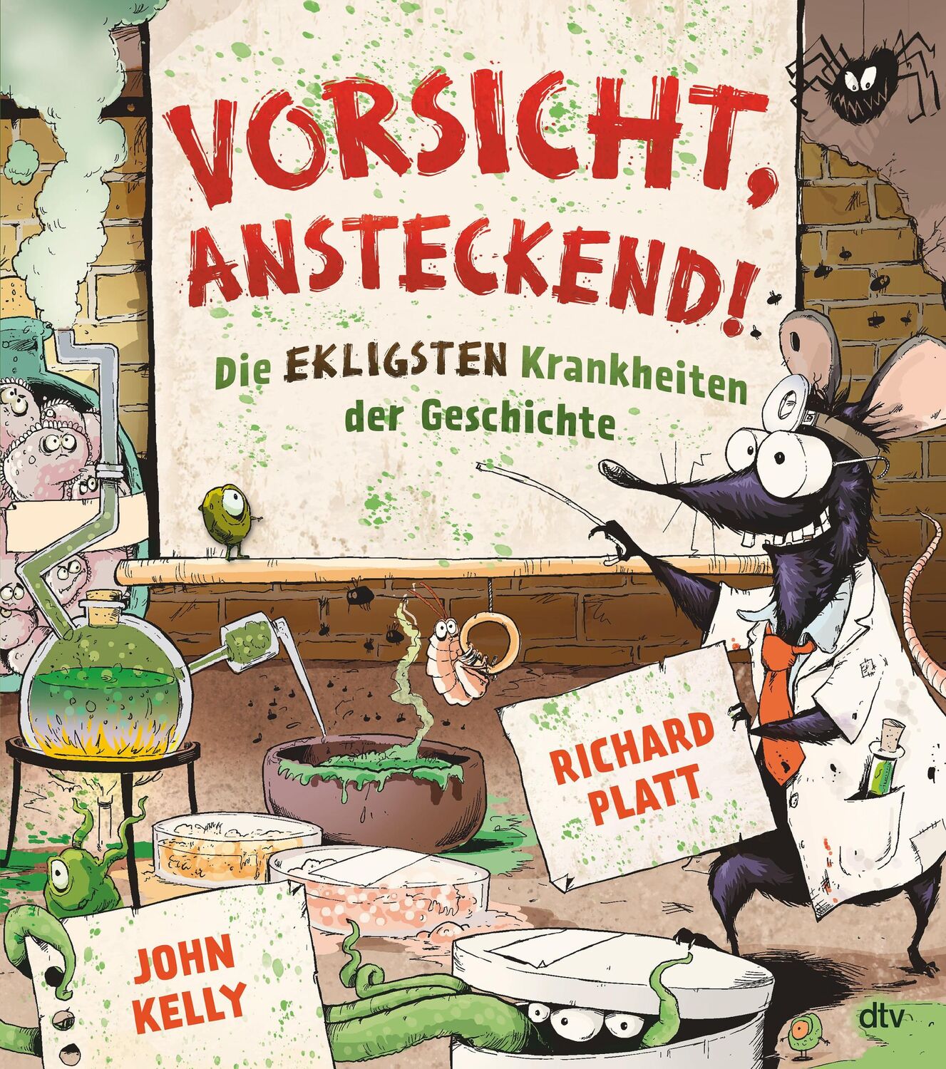 Cover: 9783423763400 | Vorsicht, ansteckend! - Die ekligsten Krankheiten der Geschichte