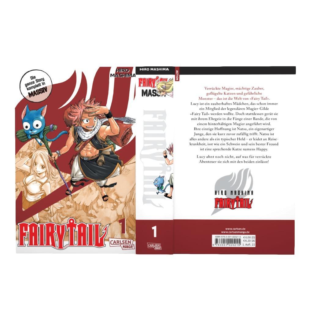 Bild: 9783551020215 | Fairy Tail Massiv 1 | Hiro Mashima | Taschenbuch | Fairy Tail Massiv