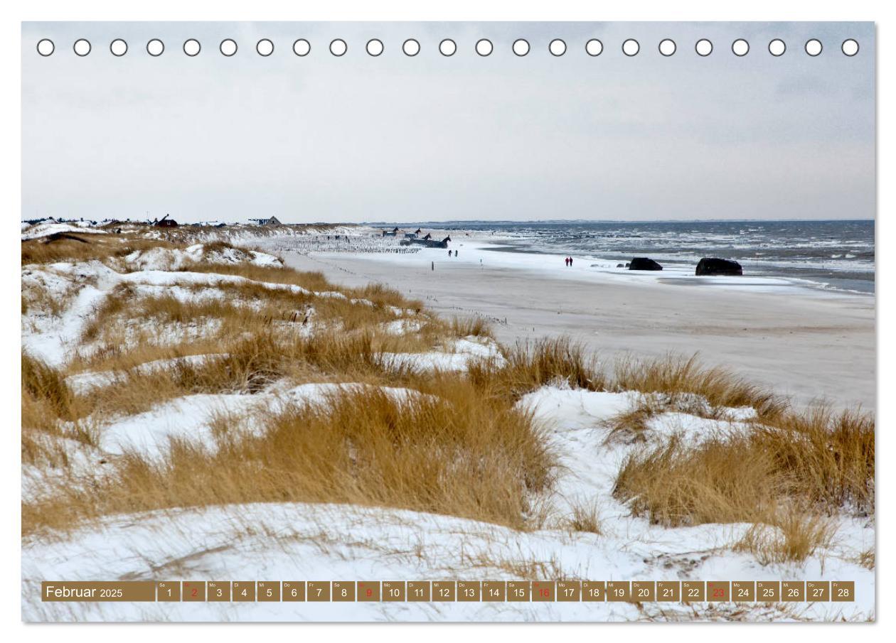 Bild: 9783435279760 | Blåvand - Sonne, Meer und Strand (Tischkalender 2025 DIN A5 quer),...