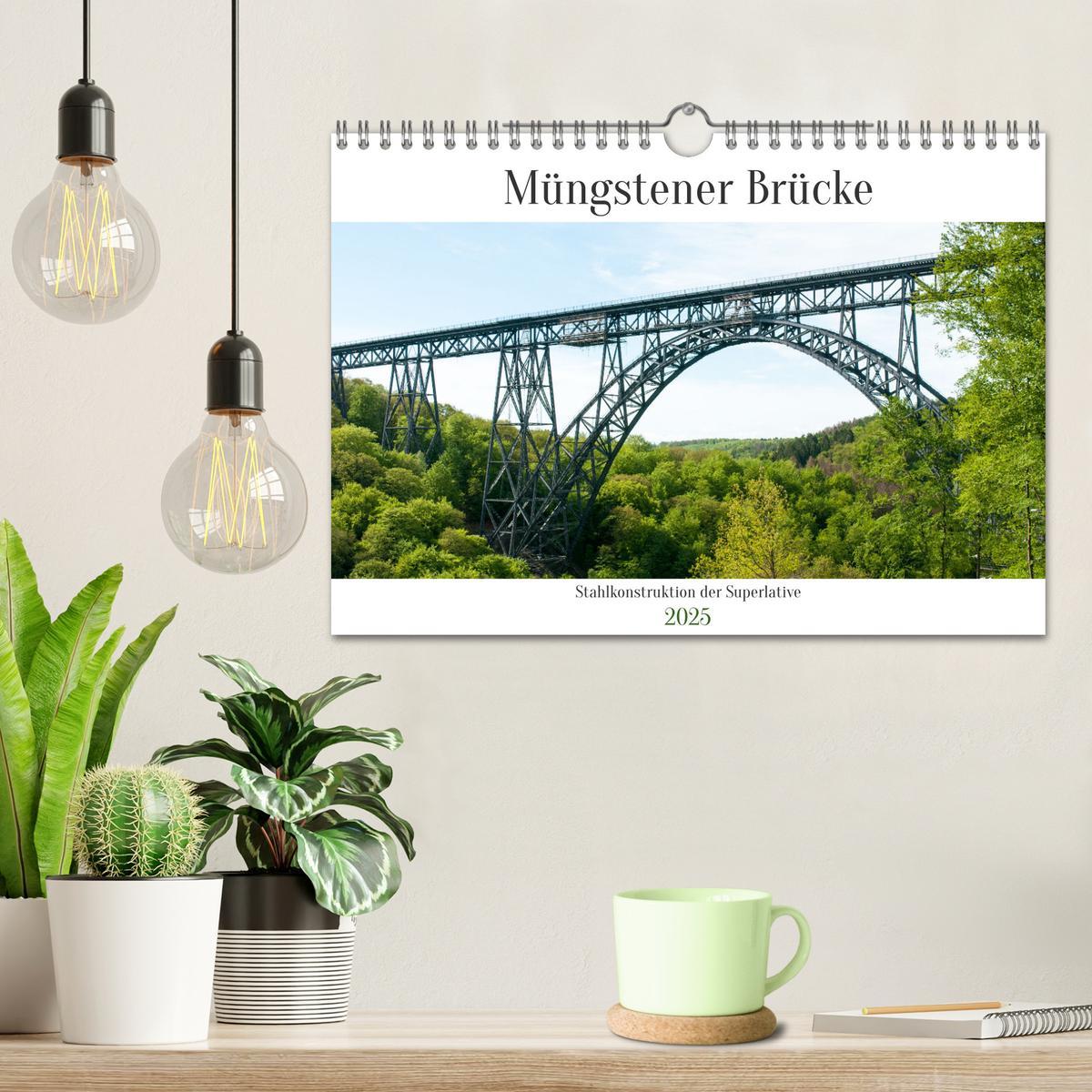 Bild: 9783383932359 | Müngstener Brücke - Stahlkonstruktion der Superlative (Wandkalender...