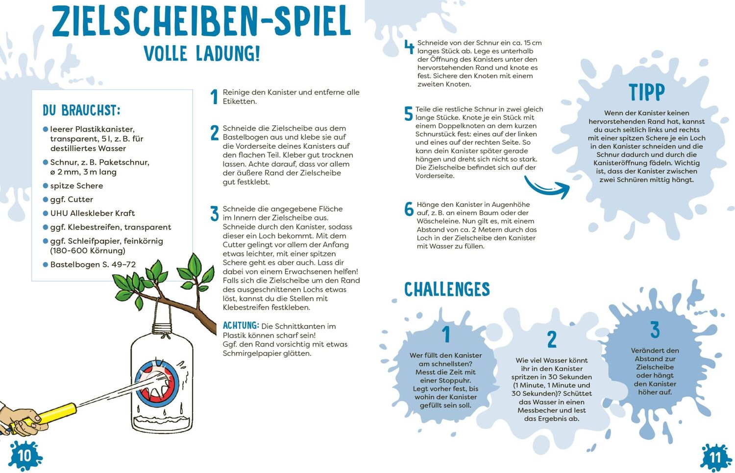 Bild: 9783735891747 | SplishSplash Wasserspritzer | Frechverlag | Taschenbuch | 160 S.