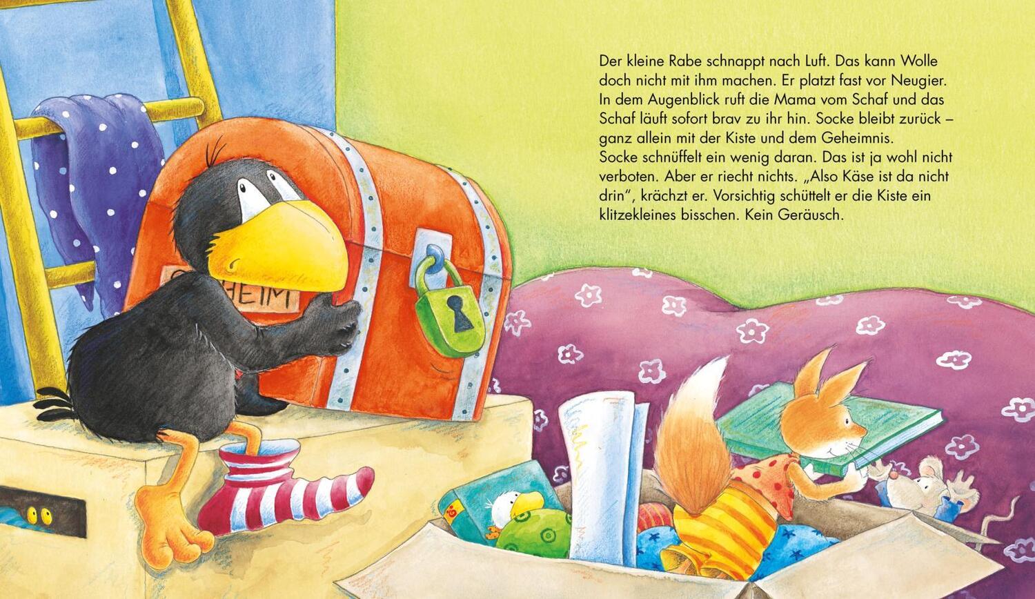 Bild: 9783480223046 | Der kleine Rabe Socke: Alles geheim! | Nele Moost | Buch | 10 S.