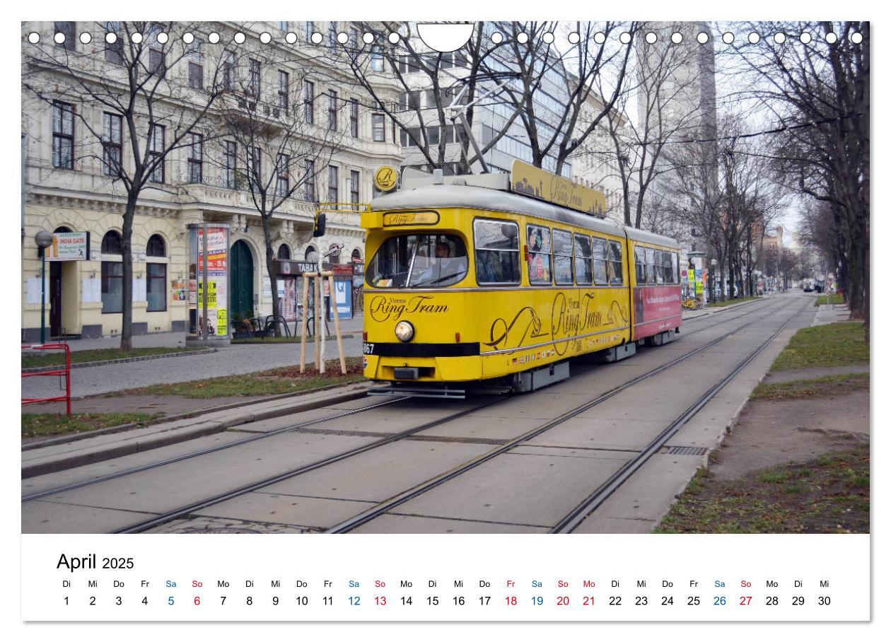 Bild: 9783435334902 | Mit der Bim durch Wien - Die Wiener Straßenbahn (Wandkalender 2025...