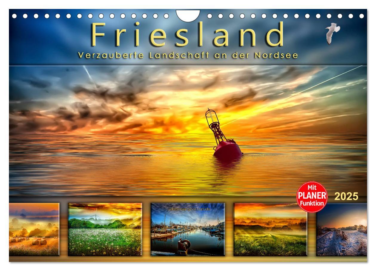 Cover: 9783435792191 | Friesland, verzauberte Landschaft an der Nordsee (Wandkalender 2025...