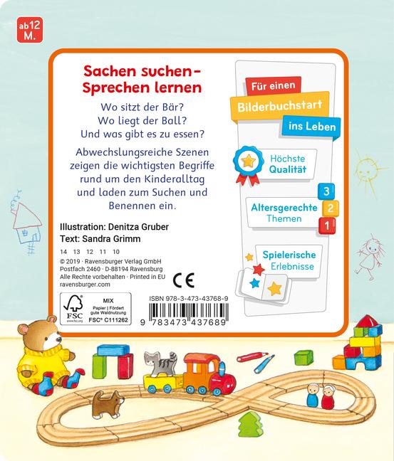 Bild: 9783473437689 | Mein erstes Sachen suchen: Mein Zuhause | Sandra Grimm | Buch | 16 S.