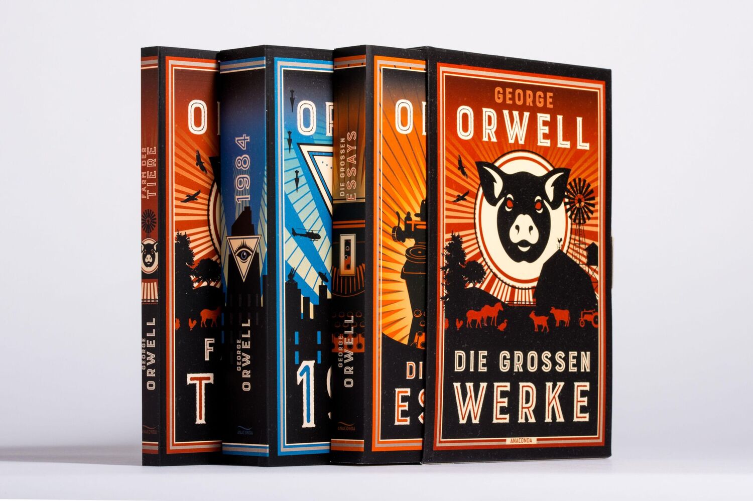 Bild: 9783730612125 | George Orwell. Die großen Werke. Farm der Tiere - 1984 - Die großen...