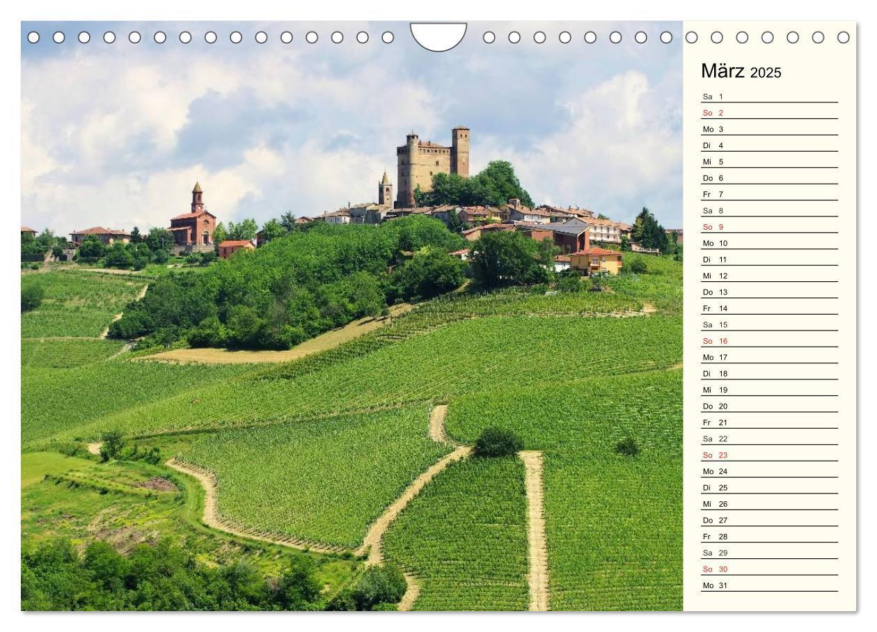 Bild: 9783435516629 | Die Langhe - Im Herzen des Piemonts (Wandkalender 2025 DIN A4...