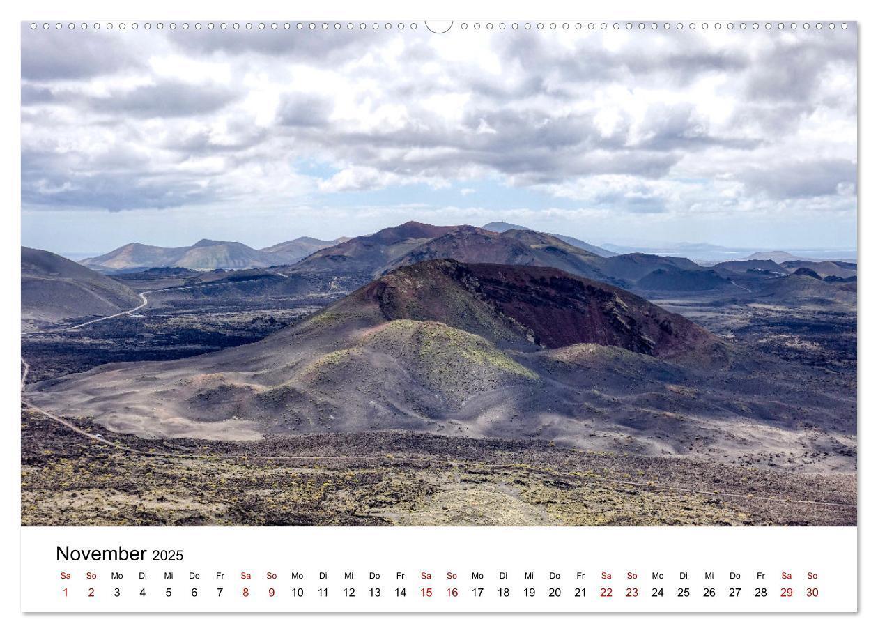 Bild: 9783435074624 | Lanzarote - Insel der spektakulären Landschaften (Wandkalender 2025...