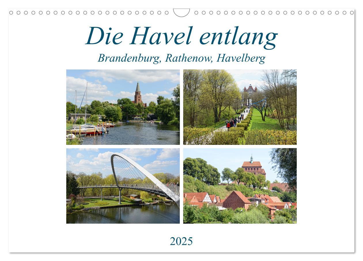 Cover: 9783435071166 | Die Havel entlang - Brandenburg, Rathenow, Havelberg (Wandkalender...