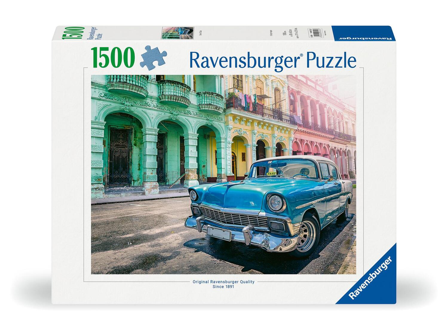 Cover: 4005555007227 | Ravensburger Puzzle 12000722 - Cars Cuba - 1500 Teile Puzzle für...