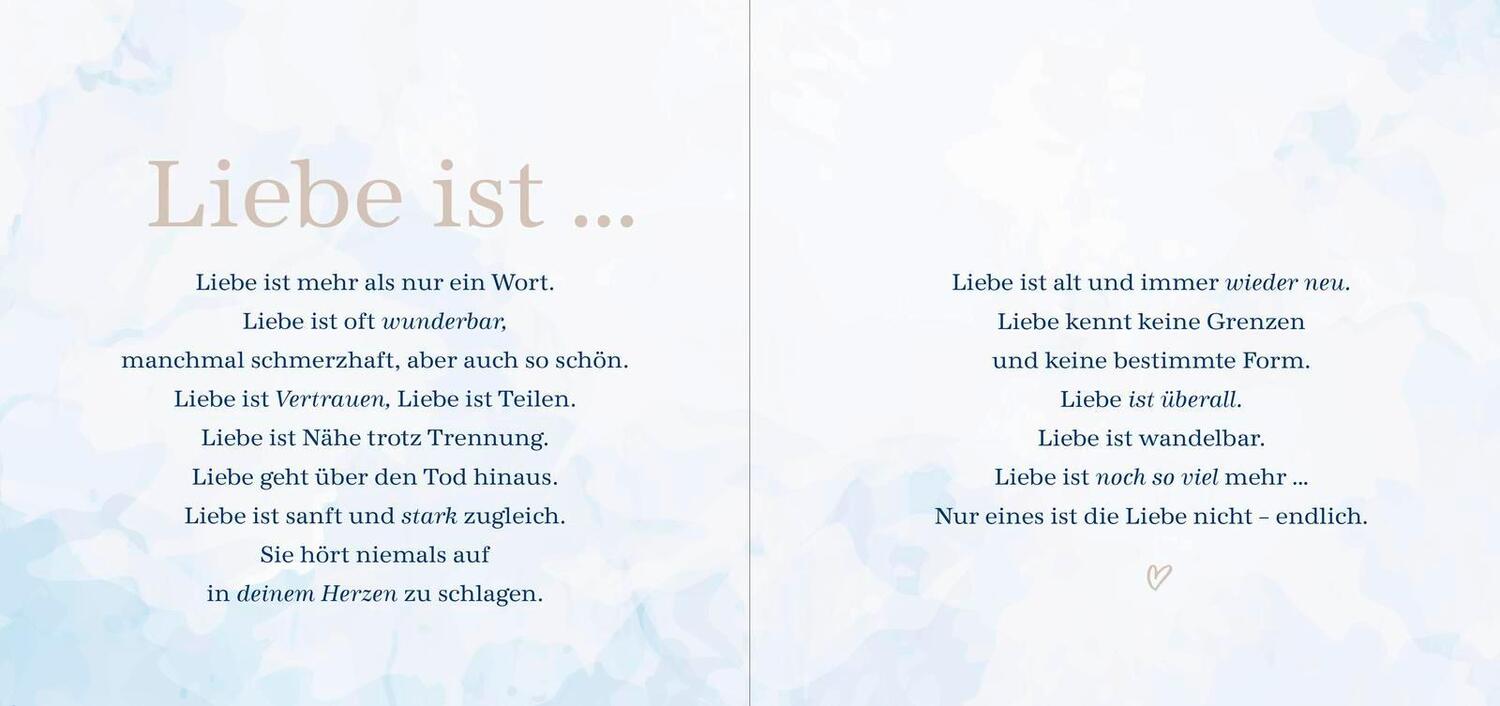 Bild: 9783848502127 | Liebe bleibt für immer | Tina Herold | Buch | 48 S. | Deutsch | 2023