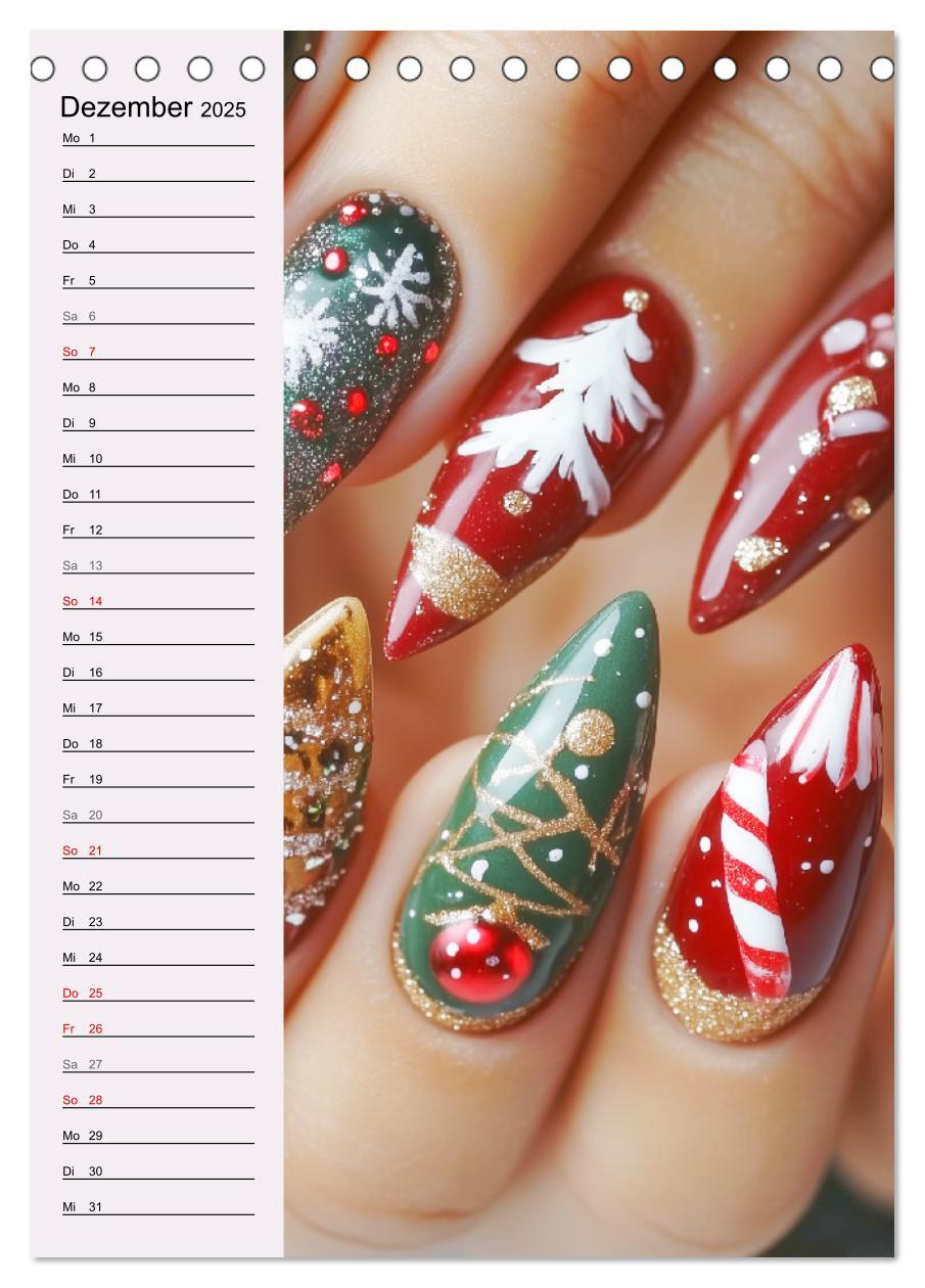 Bild: 9783457206041 | Nageldesign. Außergewöhnliche Fingernägel (Tischkalender 2025 DIN...