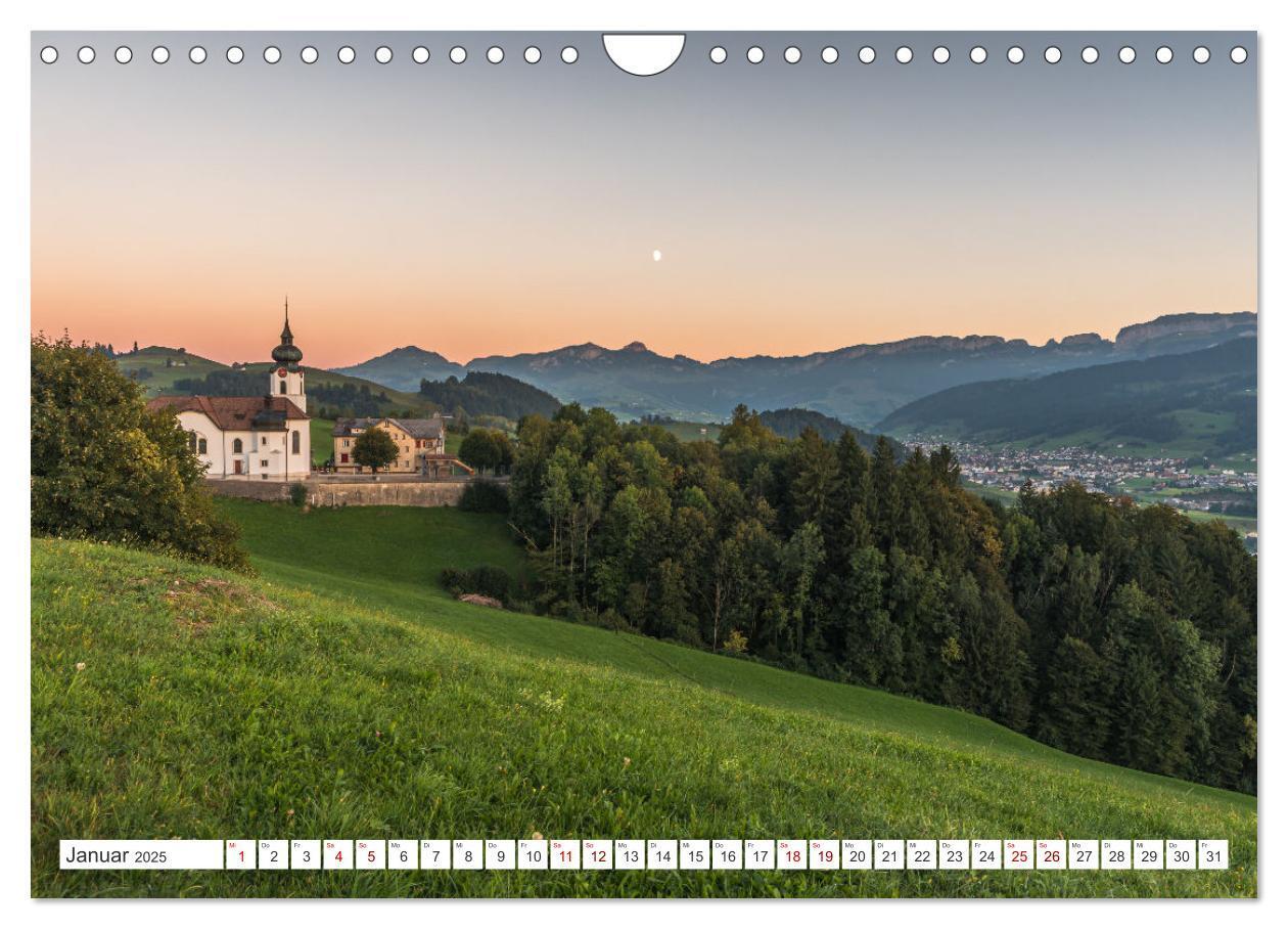 Bild: 9783435651023 | Appenzellerland (Wandkalender 2025 DIN A4 quer), CALVENDO...