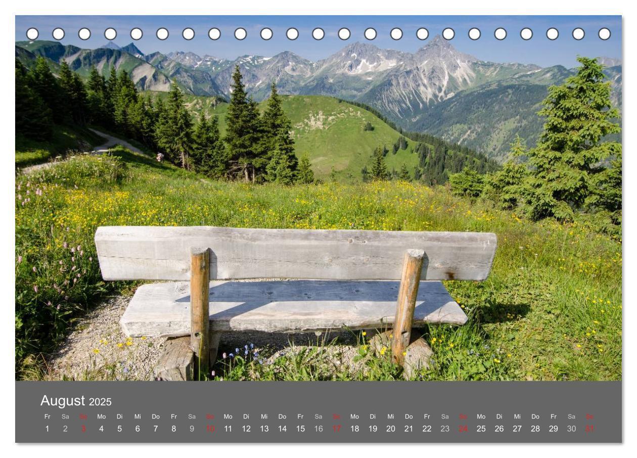 Bild: 9783435727636 | Tannheimer Tal (Tischkalender 2025 DIN A5 quer), CALVENDO...