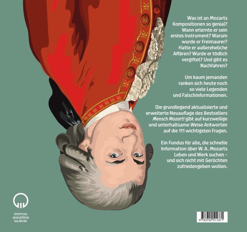 Rückseite: 9783702511371 | 111 MAL MOZART | Internationale Stiftung Mozarteum | Taschenbuch