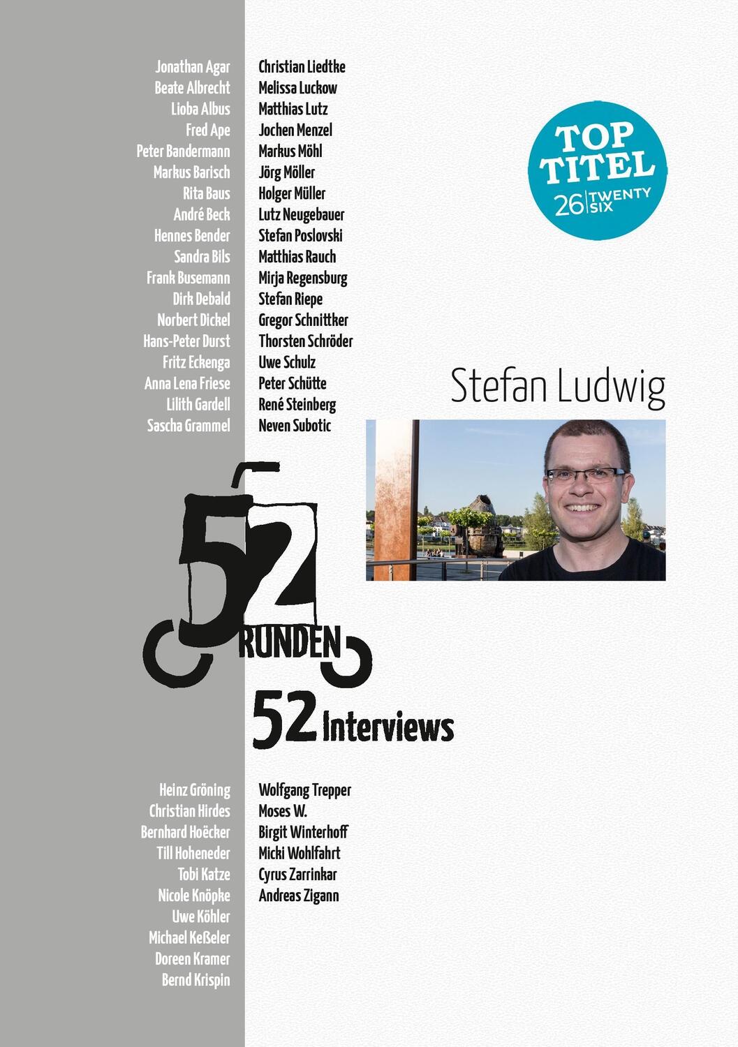 Cover: 9783740714949 | 52 Runden. 52 Interviews. | Stefan Ludwig | Taschenbuch | Paperback