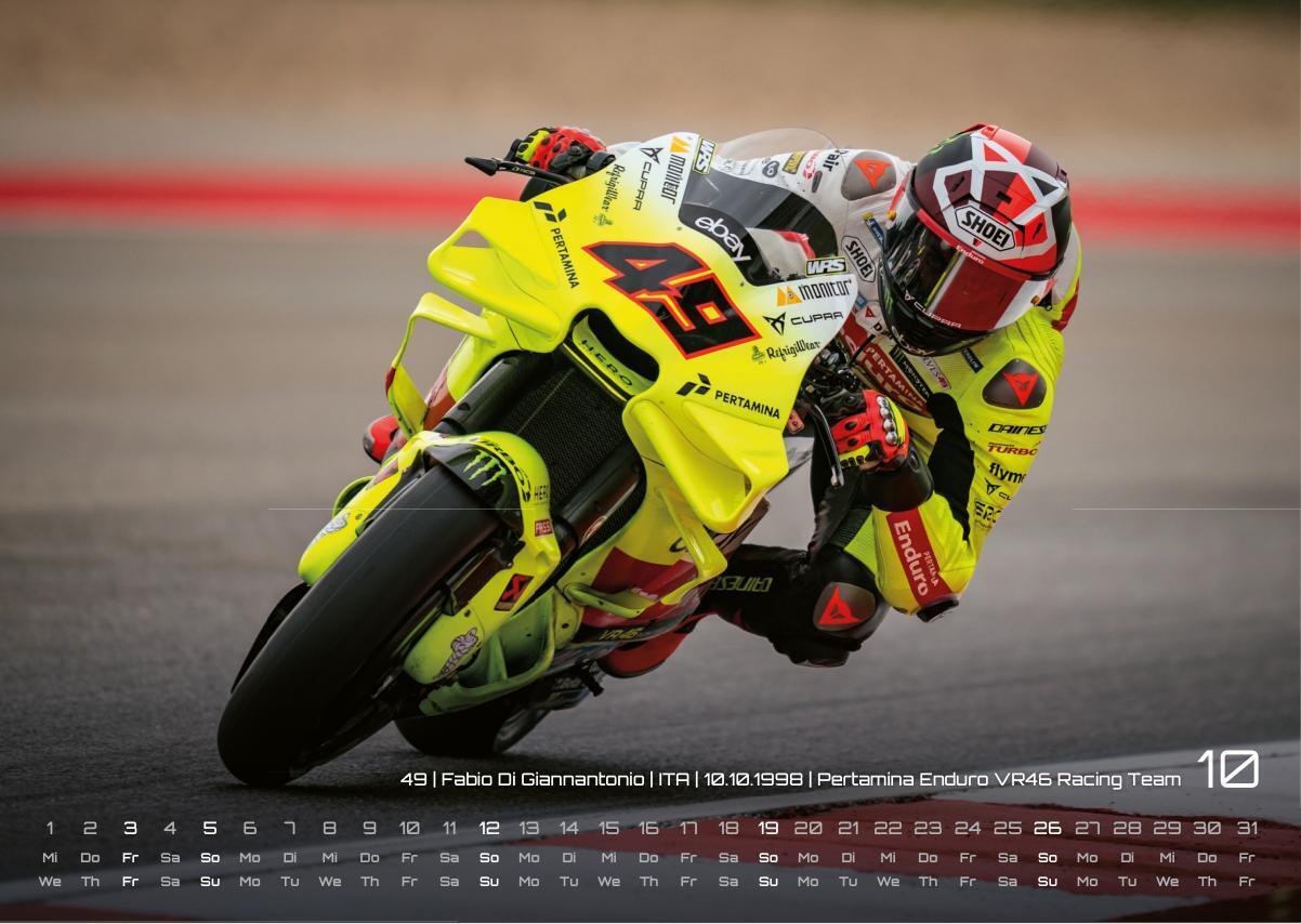 Bild: 9783986734039 | Motorrad Grand Prix 2025 - Kalender MotoGP DIN A3 | GP-Fever.de | 2025