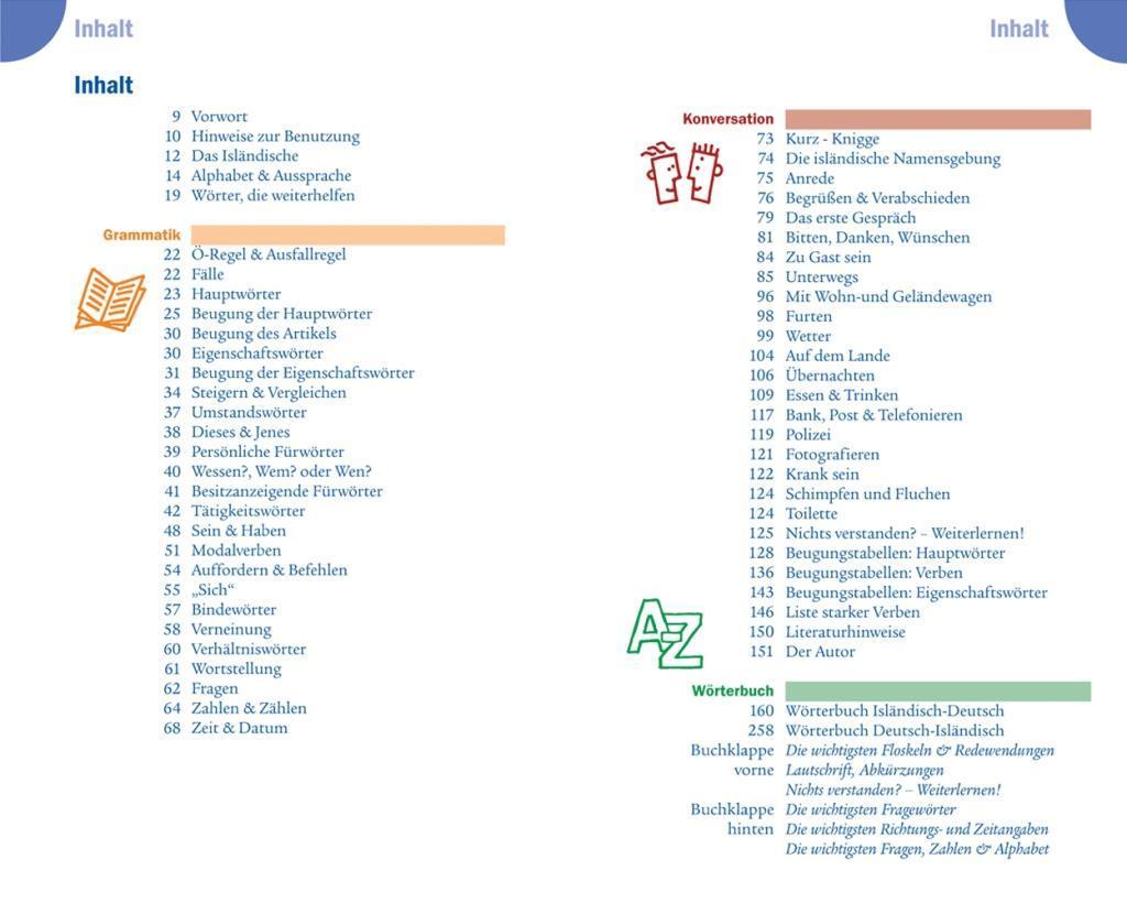 Bild: 9783894169138 | Reise Know-How Sprachführer Isländisch - Wort für Wort plus Wörterbuch