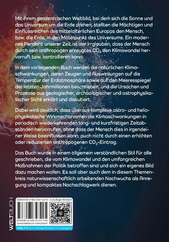 Bild: 9783907347225 | Der natürliche Klimawandel | Stefan Uhlig | Taschenbuch | Deutsch