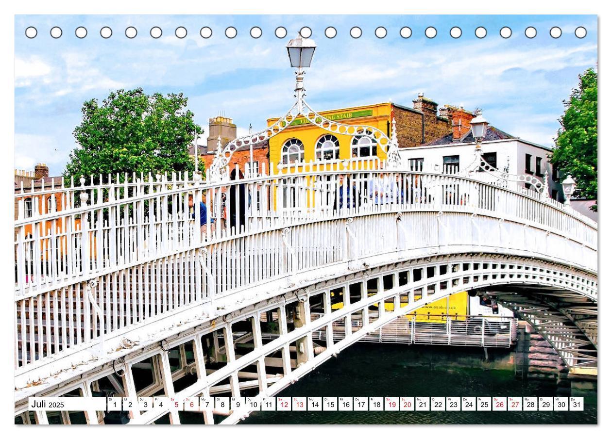 Bild: 9783435290161 | Dublin - Facettenreiche Metropole (Tischkalender 2025 DIN A5 quer),...