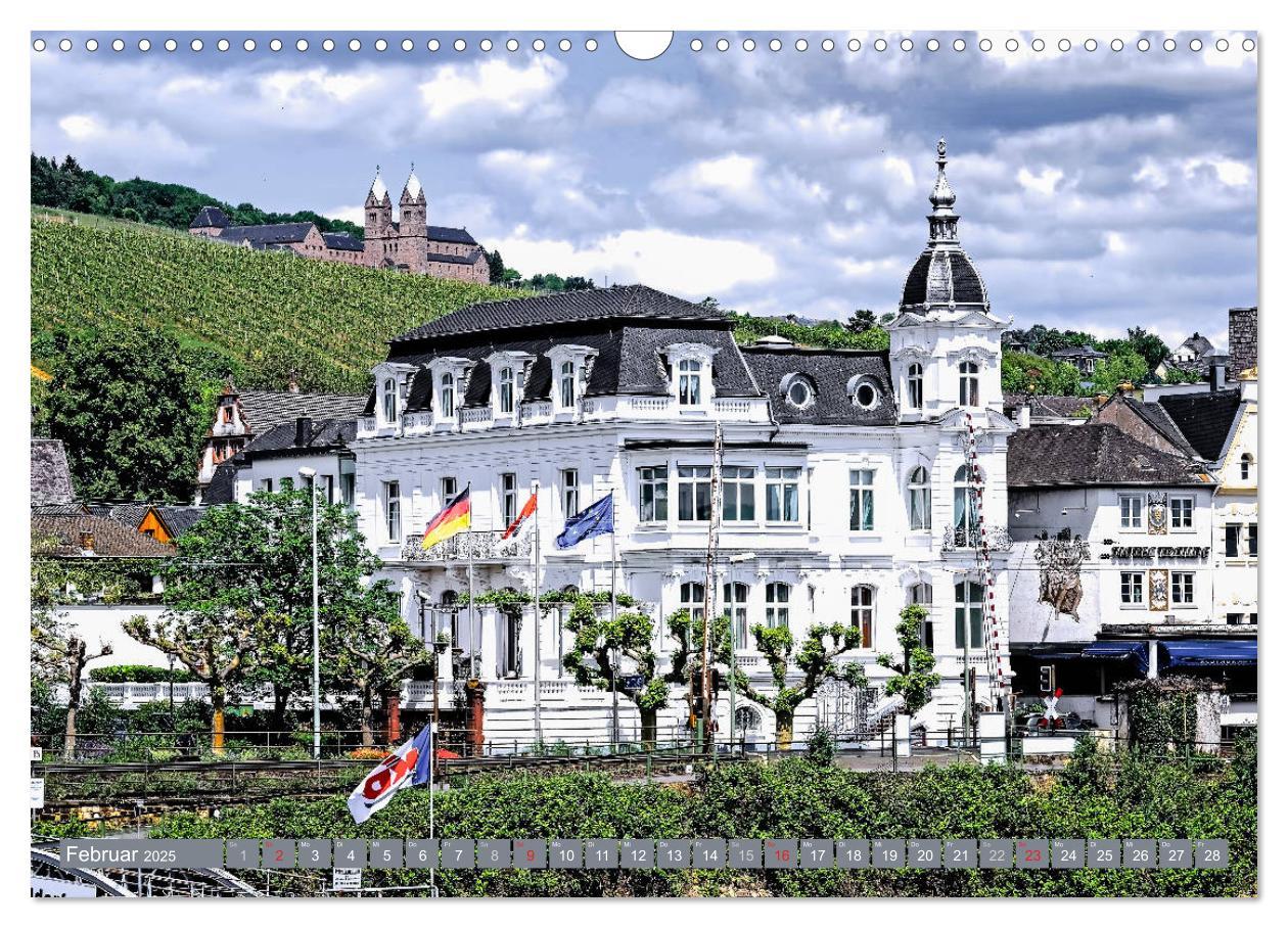 Bild: 9783435463404 | Rüdesheim - Rhein, Riesling, Romantik (Wandkalender 2025 DIN A3...