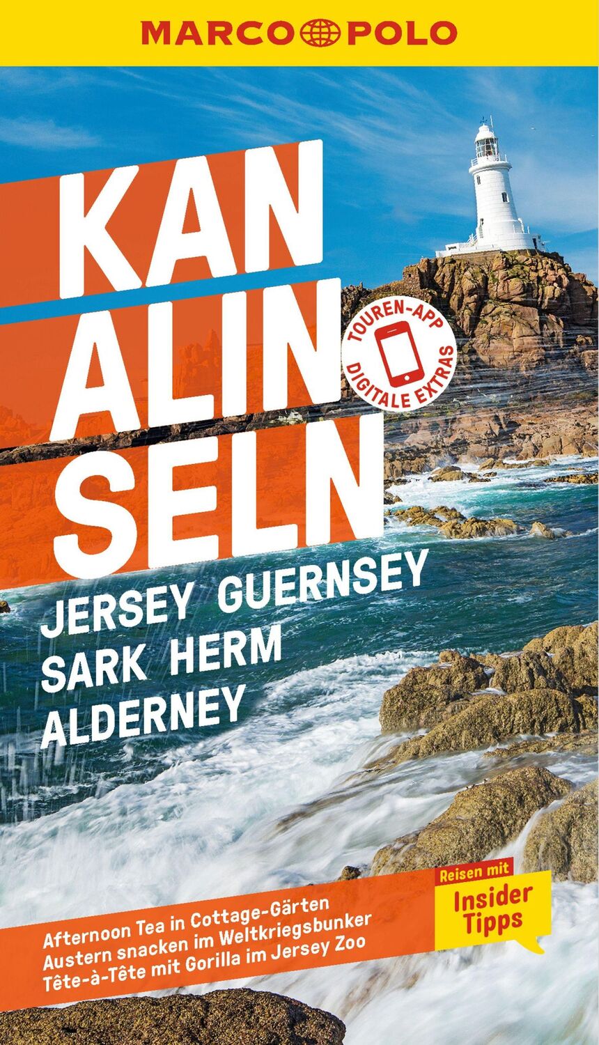 Cover: 9783829749947 | MARCO POLO Reiseführer Kanalinseln, Jersey, Guernsey, Sark, Herm,...