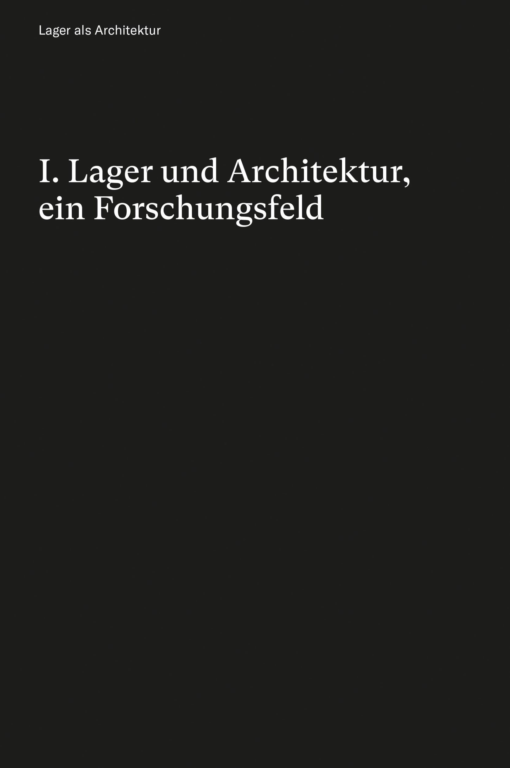 Bild: 9783035627350 | Lager als Architektur | Antje Senarclens de Grancy | Buch | 416 S.