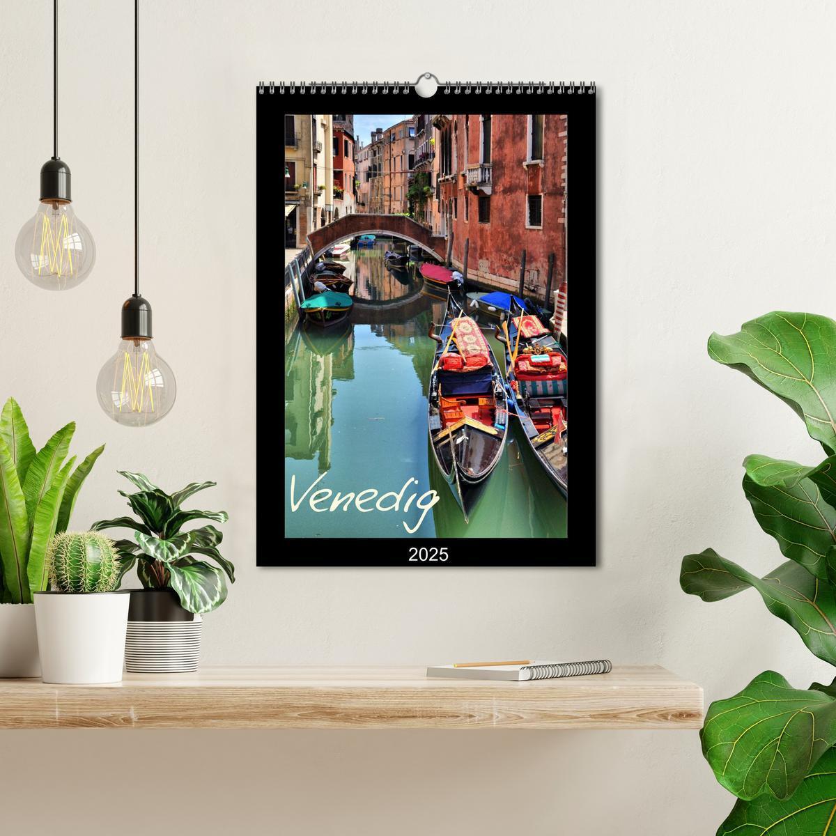 Bild: 9783457081235 | Venedig (Wandkalender 2025 DIN A3 hoch), CALVENDO Monatskalender